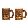 Image 1 : Pair of Rustic Walt Disney World Mugs.