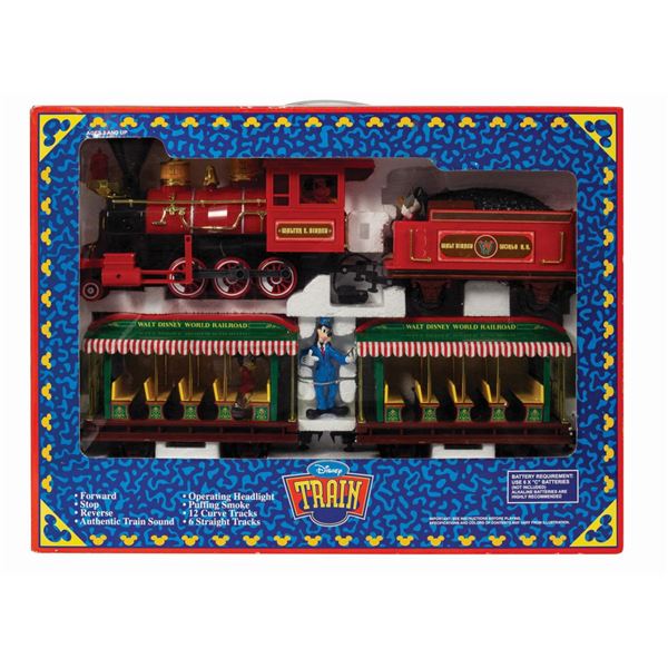 Walt Disney World Toy Train in Box.