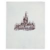 Image 2 : Set of Original Cinderella Castle Drink Tray Artwork.