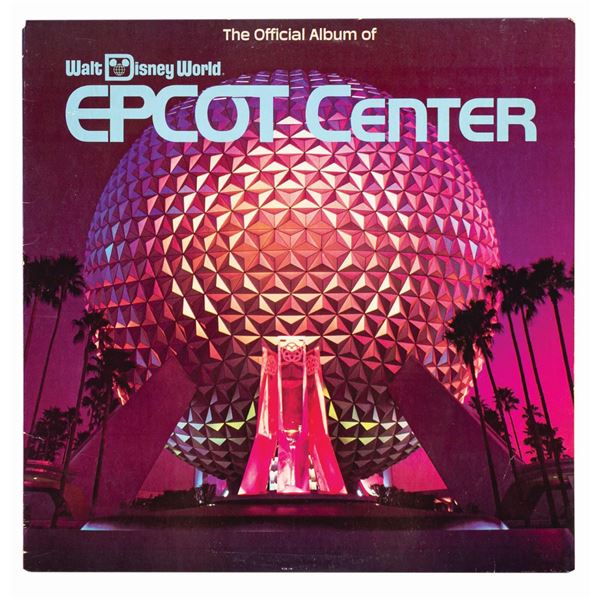 The Official Album of Epcot Center Record.