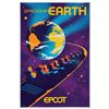 Image 1 : Spaceship Earth Attraction Poster Serigraph.