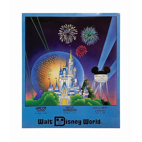 Walt Disney World Resort Poster.