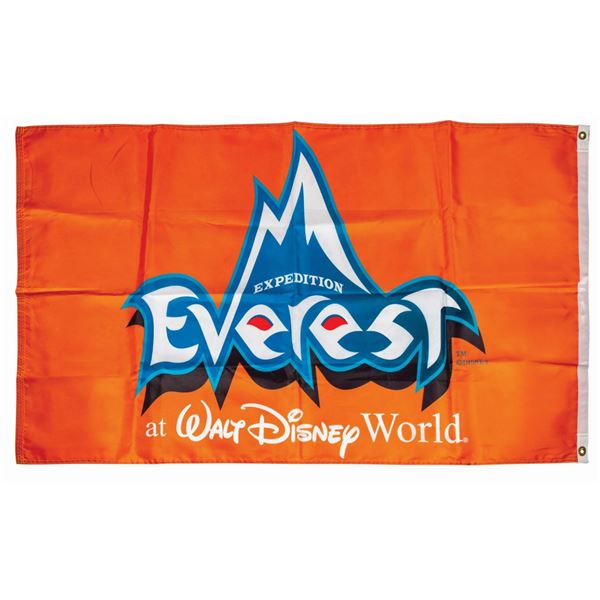 Expedition Everest Attraction Banner.