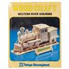 Image 1 : Tokyo Disneyland Western Railroad Wood Craft Kit.