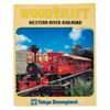 Image 2 : Tokyo Disneyland Western Railroad Wood Craft Kit.