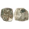 Image 1 : Ancient India: Archaic silver punch-marked coin, Tapi-Wainganga Valley region, ½ Karshapana, 1.64g