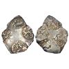 Image 1 : Ancient India: Archaic silver punch-marked coin, Tapi-Wainganga Valley region, ½ Karshapana, 1.63g