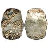 Image 1 : Ancient India: Archaic silver punch-marked coin, Tapi-Wainganga Valley region, ½ Karshapana, 1.66g
