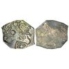 Image 1 : Ancient India: Imperial Magadhan silver punch-marked Karshapana coin (400-350 BC), 3.40g