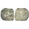 Image 1 : Ancient India: Imperial Magadhan silver punch-marked Karshapana coin (400-350 BC), 3.36g