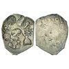 Image 1 : Ancient India: Imperial Magadhan silver punch-marked Karshapana coin (400-350 BC), 3.49g