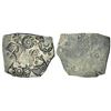 Image 1 : Ancient India: Imperial Magadhan silver punch-marked Karshapana coin (400-350 BC), 3.50g