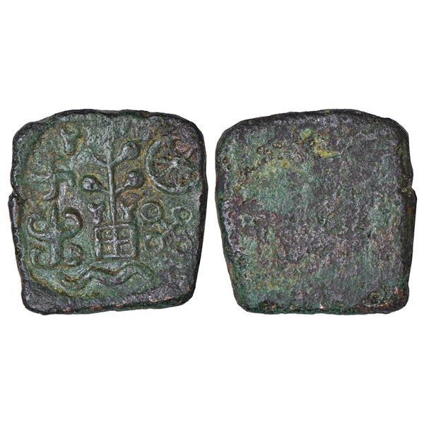 Ancient India: Ancient Malwa, Ujjain/Mandasor region, post-Mauryan uninscribed die-struck coin
