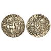 Image 1 : Ancient India: Post-Mauryan tribal monarchies, Kunindas, Amoghabhuti(50BC-50AD),silver drachm, 2.30g