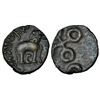 Image 1 : Ancient India: Satavahanas, potin 'elephant' type coin of Siri Yajna Satakani (180-220 AD), 2.56g