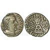 Image 1 : Ancient India: Western Kshatrapas, Kardamaka dynasty, silver drachm of Rudrasena I, 2.35g