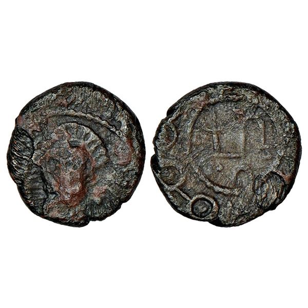 Ancient India: Kushano-Sasanians, local votive coinage of Kashmir Smast area, Northern Gandhara
