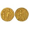 Image 1 : Ancient India: Gupta Empire, gold dinar of Samudra Gupta (350-375 AD), 'King and Queen' type, 7.45g