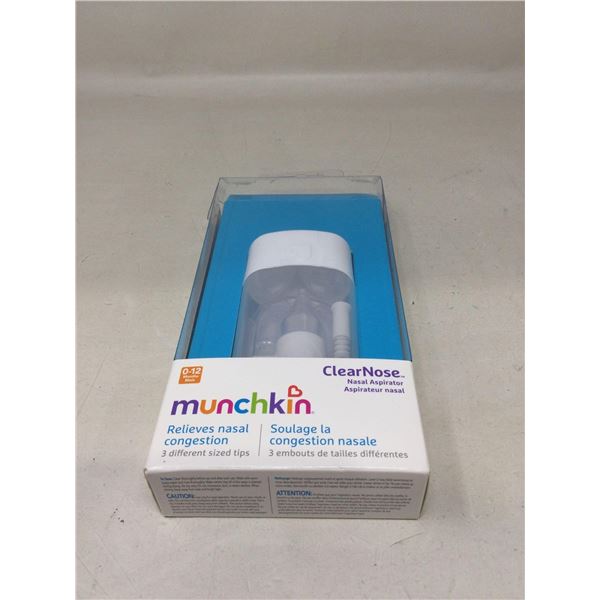 Munchkin ClearNose Nasal Aspirator (with 3 different size tips)