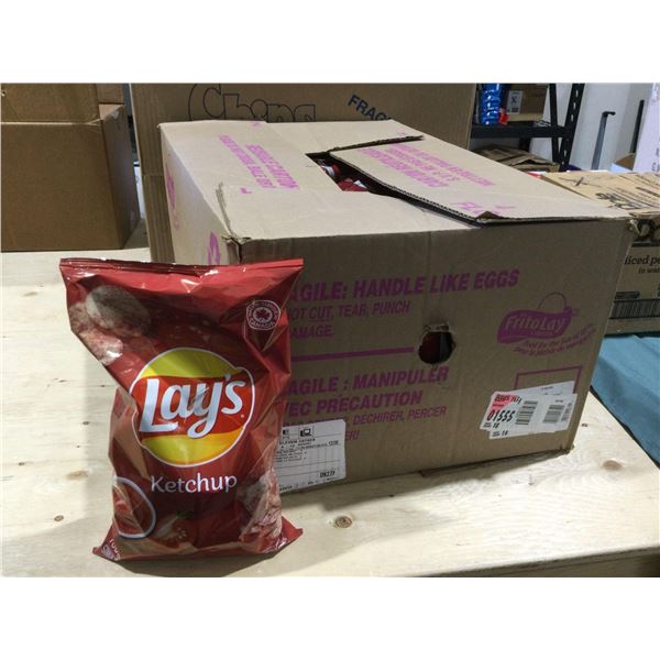 Case of Lay's Ketchup Chips (18 x 165g)