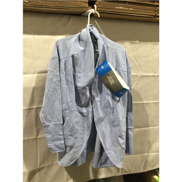 Eddie Bauer Camp Fleece Wrap Cardigan (L)