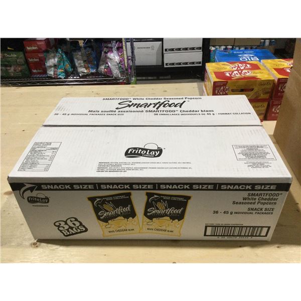 Case of Smartfood White Cheddar Popcorn (36 x 45g)