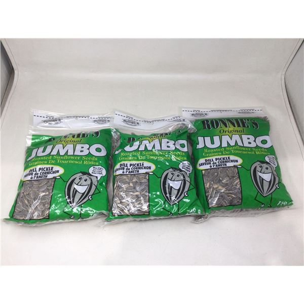 Ronnies Jumbo Dill Pickle Roasted Sunflower Seeds (3 x 700g)