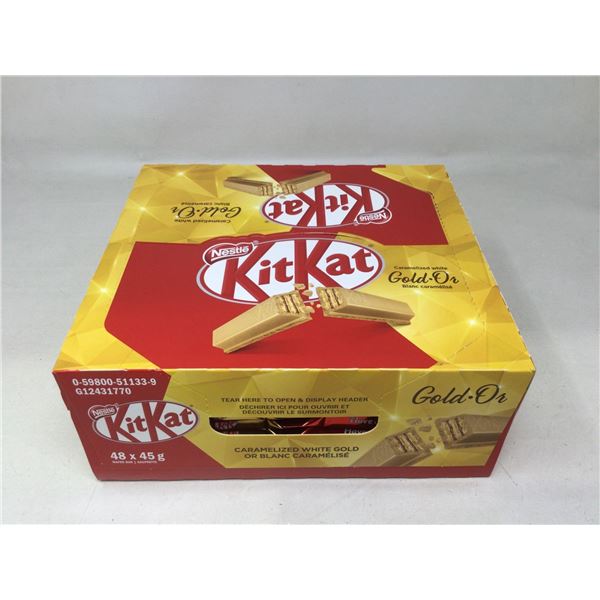 Nestle KitKat- Caramelized White Gold (48 x 45g)