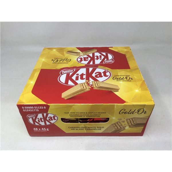 Nestle KitKat- Caramelized White Gold (48 x 45g)