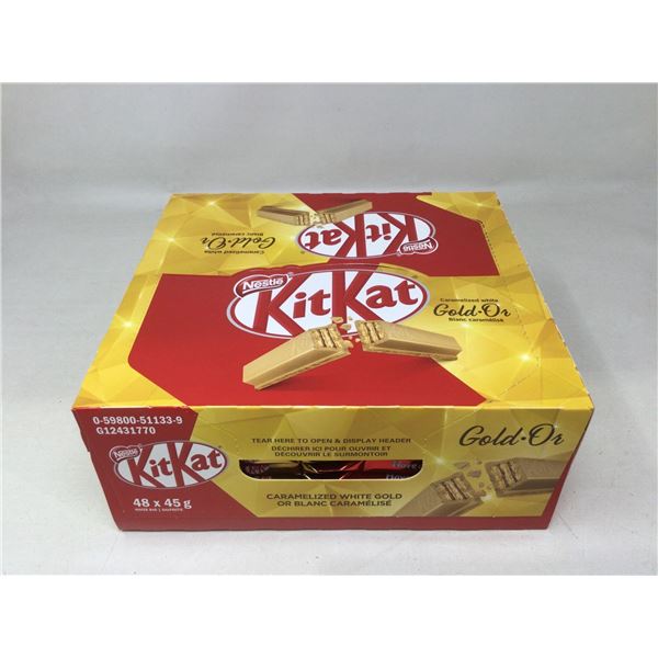 Nestle KitKat- Caramelized White Gold (48 x 45g)
