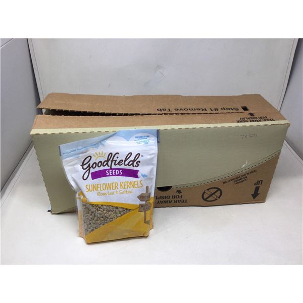 Goodfields Sunflower Kernels- Roasted & Salted (7 x 425g)