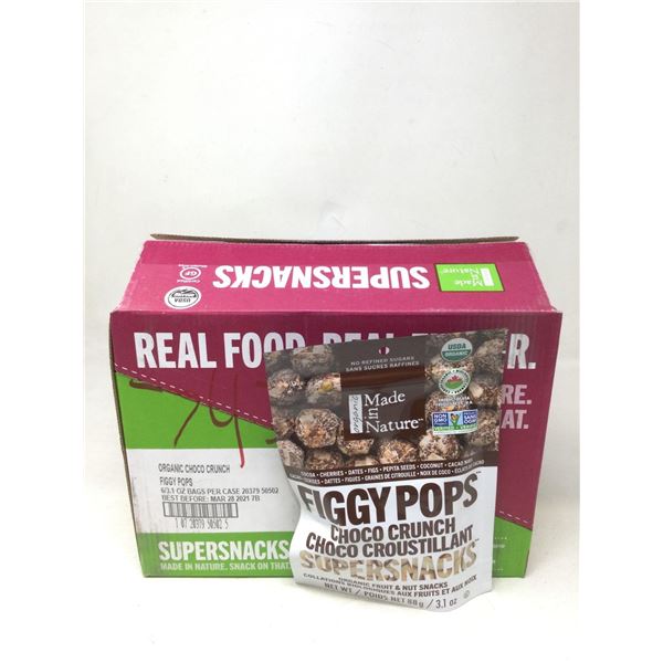 Figgy Pops Choco Crunch Supersnacks (6 x 3.1oz)