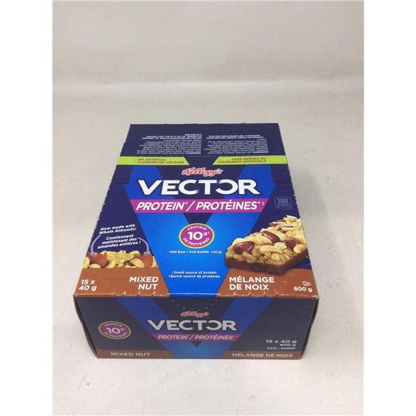 Kellogg's Vector Protein Mixed Nut Bars (15 x 40g)