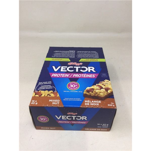 Kellogg's Vector Protein Mixed Nut Bars (15 x 40g)