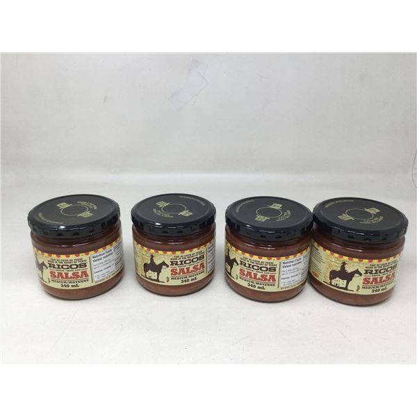 Ricos medium Salsa (4 x 340ml)