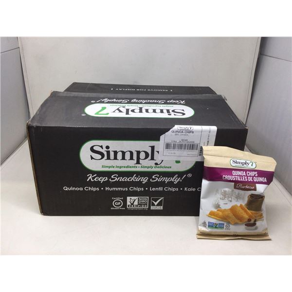 Simply 7 Quinoa chips - Barbecue (24 x 23g)