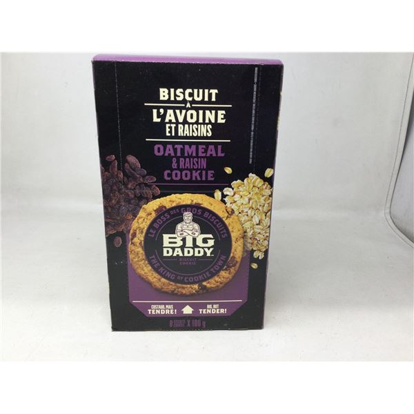 Big Daddy Oatmeal Raisin Cookies (8 x 100g)