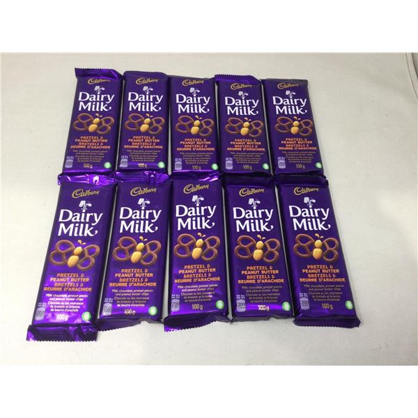 Cadbury Dairy milk Pretzel & Peanut Butter (9 x 100g)