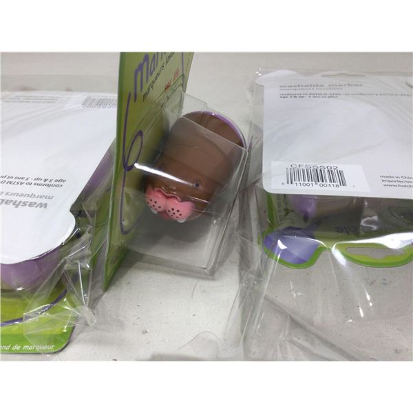 Menji Walrus Washable Markers (2x 4)