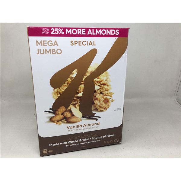 Mega Jumbo Special K Vanilla Almond (2 x 600g)