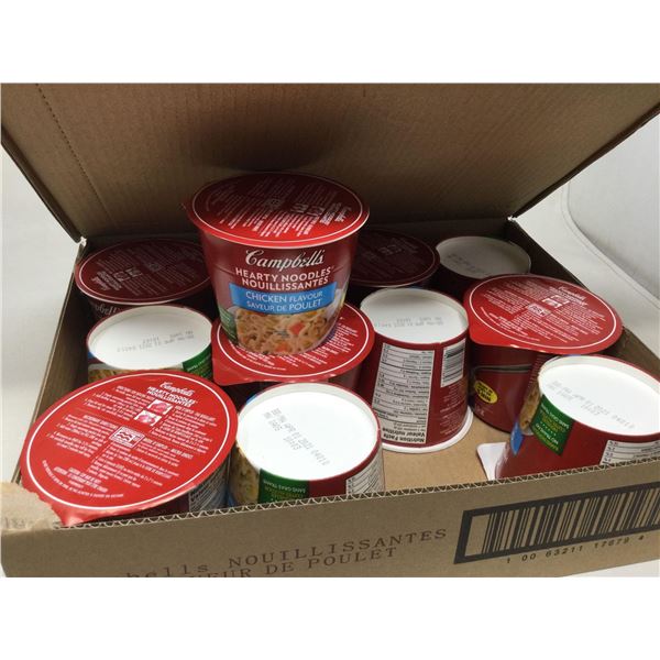 Campbells Hearty Instant Noodles-Chicken Flavour (12 x 55g)