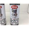 Image 2 : Krylon Dual Paint & primer-Brown Hammered (2 x 340g)