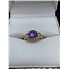 Image 1 : Ladies Multi-Gemstone Amythest Style Ring size 6.5