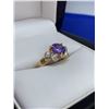 Image 2 : Ladies Multi-Gemstone Amythest Style Ring size 6.5