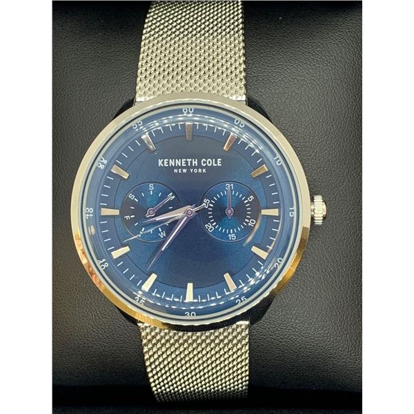 Kenneth Cole Sterling Sliver Wrist Watch, 9''