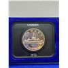 Image 1 : Royal Canadian Mint Cased 1972 Dollar Coin with Display.