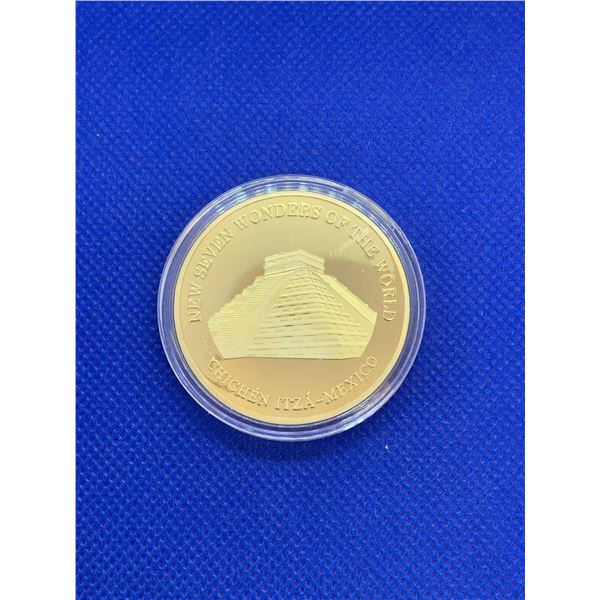 2007  7 Wonders of the World Coin
