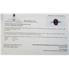 Image 4 : 10K White Gold Rare Grape Garnet(1.4ct) Diamond(0.15ct) Prong Set, 1 Oval Cut Natural Rhodolite Very