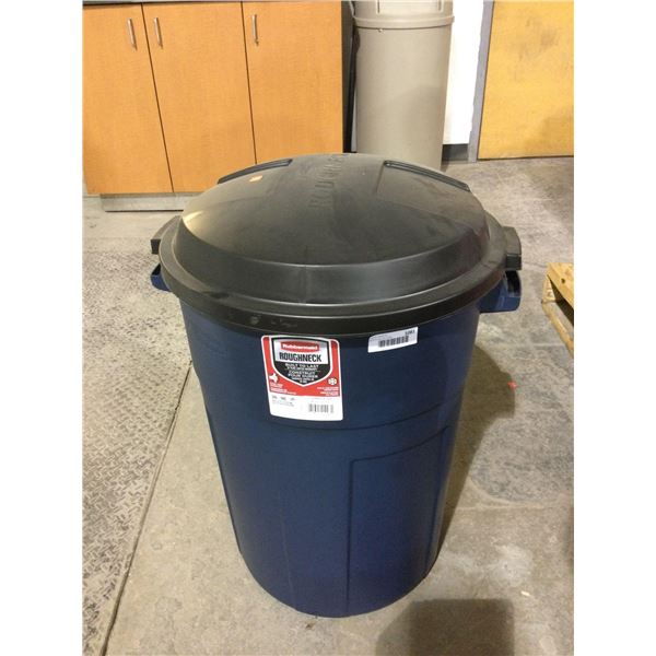 Rubbermaid Rough Neck 26 Gal Garbage Bin with Lid