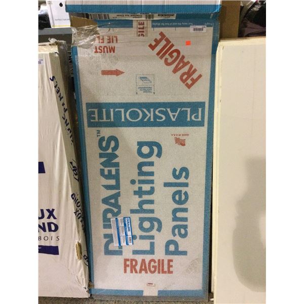 Duralens Cracked Ice Clear Lighting Panels (23 3/4in x 37 3/4in) ~Approx 20